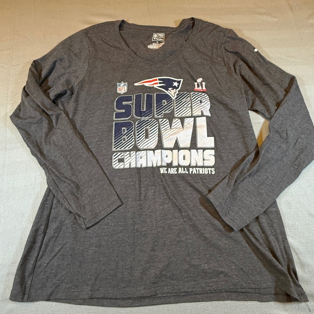 NFL Pro Line Fanatics New England Patriots Super Bowl LI Champions Shirt XL 2586